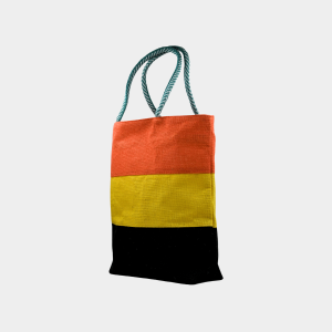 Jute Tri-Colour Bag-Multi