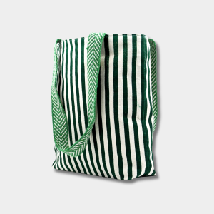 Cotton Stripe Small Women Bag