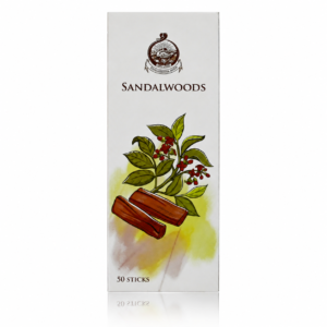 Sandalwood Organic Incense 50 Sticks ( Pack of 3 PC )